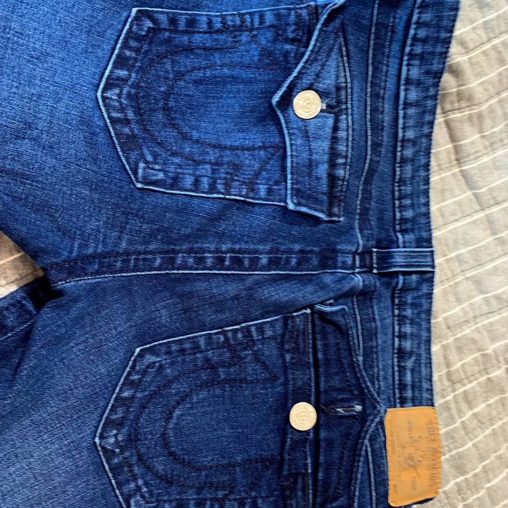 True Religion flap pocket skinny Jean!